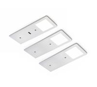 Naber AstraLED SE couleur alu, éclairage sous la tablette/niche, set-3, 3000 K blanc chaud 7063317