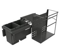 Naber Cox® Base Q+ 360 S/370-2, Collecteur de déchets pour tiroirs à casseroles, anthracite, H 360 mm 8013379