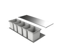 Naber Cox® Box 275 K/1200-5, collecteur de déchets pour tiroirs existants, sans couvercle