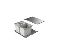 Naber Cox® Box 275 K/600-2, collecteur de déchets pour tiroirs existants, avec couvercle