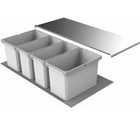 Naber Cox® Box 275 S/1000-4, collecteur de déchets pour extensions existantes, gris clair