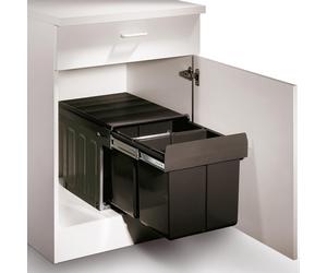 Naber Double Master. Collecteur de déchets, anthracite. - Poubelle