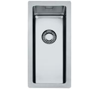 Naber Evier encastré Corno Piu Largeur d'armoire 30 cm PFU1 Acier inoxydable 1013125