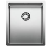 Naber Evier encastré Corno Piu Largeur d'armoire 45 cm PFU2 Acier inoxydable 1013124