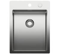 Naber Evier encastré Corno Piu Largeur d'armoire 45 cm PR2 Acier inoxydable 1013113