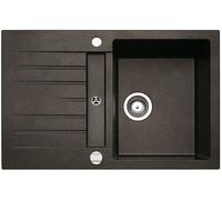 Naber Evier encastré Corto 780 Largeur d'armoire 50 cm Granit lava 1106047