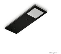Naber Forato LED noir mat, éclairage sous le sol/niche, set-2, 4000 K blanc neutre 7062387