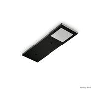 Naber Forato LED noir mat, éclairage sous le sol/niche, set-5, 4000 K blanc neutre 7062389