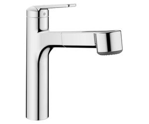 Naber KWC Domo 2 mélangeur de cuisine avec tuyau extractible et douchette haute pression chrome