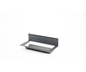 Naber, Linero MosaiQ Porte-rouleau de papier. Simple, graphite noir - Systèmes de rails