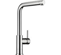 NABER Mitigeur monocommandé Arco 5 robinet de fenêtre en chrome avec bec fixe / haute pression