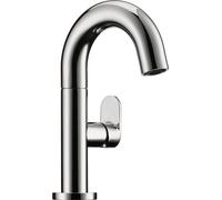 NABER Mitigeur monocommandé Sottile 1 bain en chrome avec bec fixe / Mitigeur de lavabo / haute pression