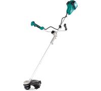 NAC BKB-2B40-LI-2x20V - Débroussailleuse électrique avec batterie de 20 V, incl. 2 batteries de lithium-ion de 4,0 Ah, double chargeur de 3,0 A, fil, lame de acier, bandoulière el, large de