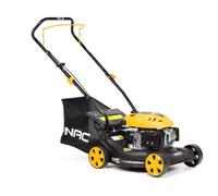 NAC LP40-79-PL-SB Tondeuse à gazon poussée Essence Noir et Jaune