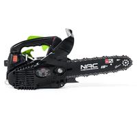 NAC, scie à chaîne essence, 25,4 cm³, lame de 25 cm, idéale pour l'élagage