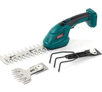 NAC TA-BL-LI-20V - Cisaille à gazon sans fil (20 V, sans batterie, sans chargeur, tondeuse, 100 mm, batterie de 200 mm, diamètre de coupe max. de 8 mm)