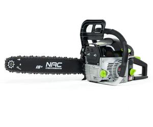 NAC, tronçonneuse thermique, 49,3 cc, lame de 45 cm, modèle NAC-CST52-45-01AC