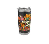 Nacho Déjeuner moyen Lady Cinco de Mayo Fiesta mexicaine Gobelet isotherme en acier inoxydable double paroi