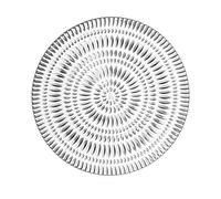 Nachtmann Assiette Ethno Lot de 2 verre en cristal. Ø23 cm
