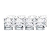 Nachtmann Lot de 8 gobelets en cristal taillé ethnique 304 ml 105799