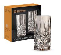 Nachtmann Verres Noblesse Longdrink 39.5 cl lot de 2 Taupe