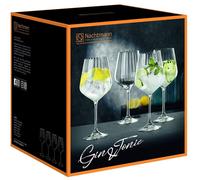 Nachtmann Vorteilsset 4 x 4 Glas/Stck Gin&Tonic 7886/0 Gin&Tonic 102892 und Geschenk + Spende