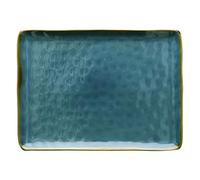 Nador Concerto Blu Avio Plateau rectangulaire en nylon Bleu Ø 36 cm l 26,5 cm
