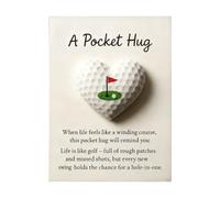 Nadsrpn Carte de vœux positive - Souvenir d'encouragement sur le thème du golf, cartes de vœux sportives, pour Noël, Saint-Valentin, anniversaire, Thanksgiving, fête des mères, femmes, , amis