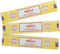 Nag Champa Lot de 3 paquets de bâtonnets d'encens Vanille