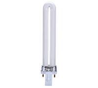 NailStar Lampe à Ongles UV 365nm - Tube de Remplacement 9W Double Source de Lumière pour Sèche-ongles et Polymérisation