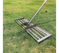 Nain de jardin avec poignée en acier inoxydable - Nain de jardin de 91 cm x 25 cm pour le compost et les engrais