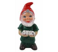 Nain de Jardin Déco Figurine Vétérinaire Avec Chien en Plastique Hauteur 23 CM