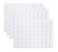 Nairv-Furn 280 Pièces Pastilles Adhésives Face Transparentes 20mm, Scratch Autocollant Rond Amovible Sans Trace pour Décorations de Fête, Bricolage, Maison, Photos, Affiches, Fixation Extra Fort