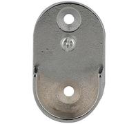 Naissance entre murs - My dressing - D25 mm - chrome - lot de 2