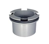 Naissance PVC pour Cheneau / Gouttière à fond plat Ø80 Gris