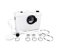 NAIZY Pompe à Eaux Unité de Levage Usées 700W, 1100W Pompes à Eaux Sales Pompes à Eau avec Filtre à Charbon pour WC Douche Lavabo Pompe Domestique (700W)