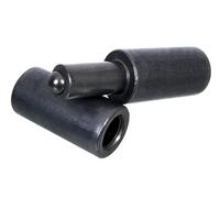 NAJDER Charnière Tournée à Bille pour Portes et Portails à Battants Ø30 x 100 mm, Charnière Gond à Souder, Roulement à Bille, Paumelle de Porte, Pivot de Porte (10 pièces)