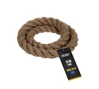 NAJDER Corde de Jute Naturelle, Ficelle de Jute, Corde Torsadée Fibres Naturelles, Épaisseur 6 mm, Longueur 10 m pour Bricolage, Jardinage, Décoration, Travaux Manuels, Arbre à Chat