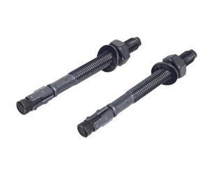 NAJDER Lot de 2 Tampons D'ancrage M8 x 92 mm, Goujons Chevilles D'ancrage pour Béton Brique Pierre Charges Lourdes, Fixation Mâle, Acier Inoxydable A4-AISI 317