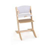 Nala - chaise haute en bois bébé et enfant avec coussin