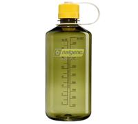 Nalgene 32oz Gourde Goulot Étroit Sans BPA Fabriqué aux USA Vert Pétrole + Jaune