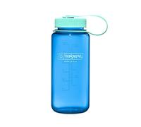 Nalgene Bouteille d'eau - Bouteille légère en Tritan sans BPA incassable pour randonnée, gym, 473,6 g, large ouverture, bleu bleuet