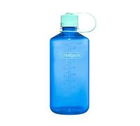 Nalgene Bouteille d'eau - Bouteille légère Sustain Tritan sans BPA incassable pour la randonnée, la gym, 907 ml, bouche étroite, bleu bleuet, 32 oz