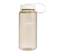 Nalgene Sustain Tritan Bouteille d'eau sans BPA avec 50% de déchets plastiques, 473 ml, large ouverture, coton [La couleur peut varier]