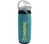 Nalgene Manchon en néoprène pour bouteille d'eau - Empêche la condensation, isole les bouteilles de boissons - Conçu pour bouteille de 710 ml - Bleu sarcelle