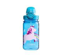 Nalgene Sustain Tritan Bouteille d'eau à la volée sans BPA pour enfants fabriquée à partir de 50 % de plastique recy ertifié ISCC), étanche, durable, compatible avec les mousquetons