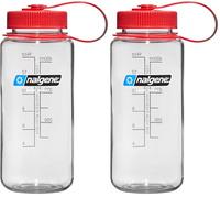 Nalgene Sustain Tritan Bouteille d'eau sans BPA avec 50% de déchets plastiques, 473 ml, large goulot