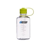 Nalgene Sustain Tritan Bouteille d'eau sans BPA fabriquée avec des matériaux dérivés de 50% de déchets plastiques, 473,6 g, goulot étroit, transparent
