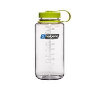 Nalgene Sustain Tritan Bouteille d'eau sans BPA fabriquée avec Un matériau dérivé de 50% de déchets Plastiques, 946 ML, Large Ouverture, Transparent