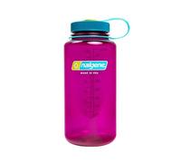 Nalgene Sustain Tritan Bouteille d'eau sans BPA fabriquée avec Un matériau dérivé de 50% de déchets Plastiques, 947,2 g, Large Ouverture, Aubergine